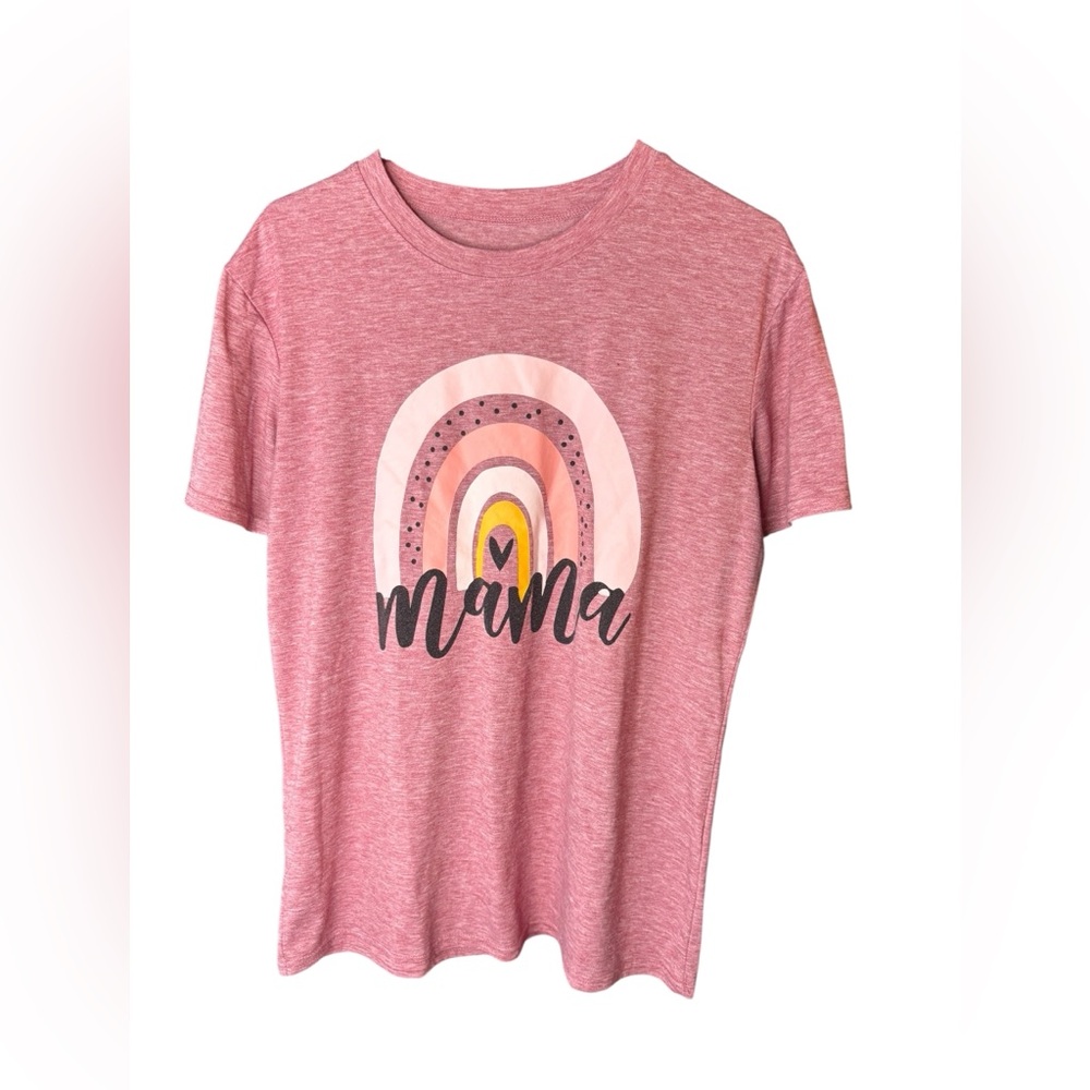 Women's Pink Graphic Tee Mama